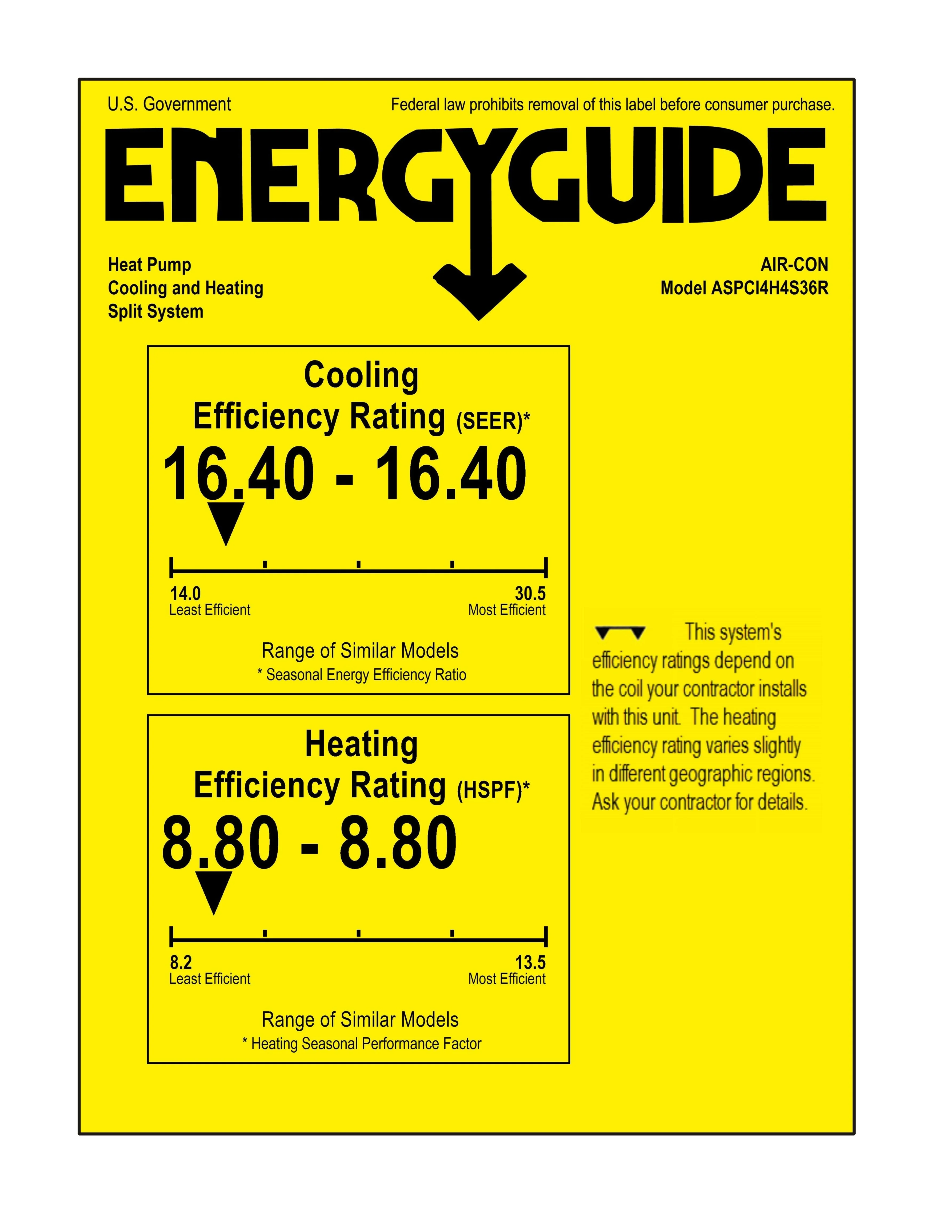Air-Con Eclipse Series 36,000 BTU 16.4 SEER Single Zone Ductless Mini-Split Heat Pump System - Image 3