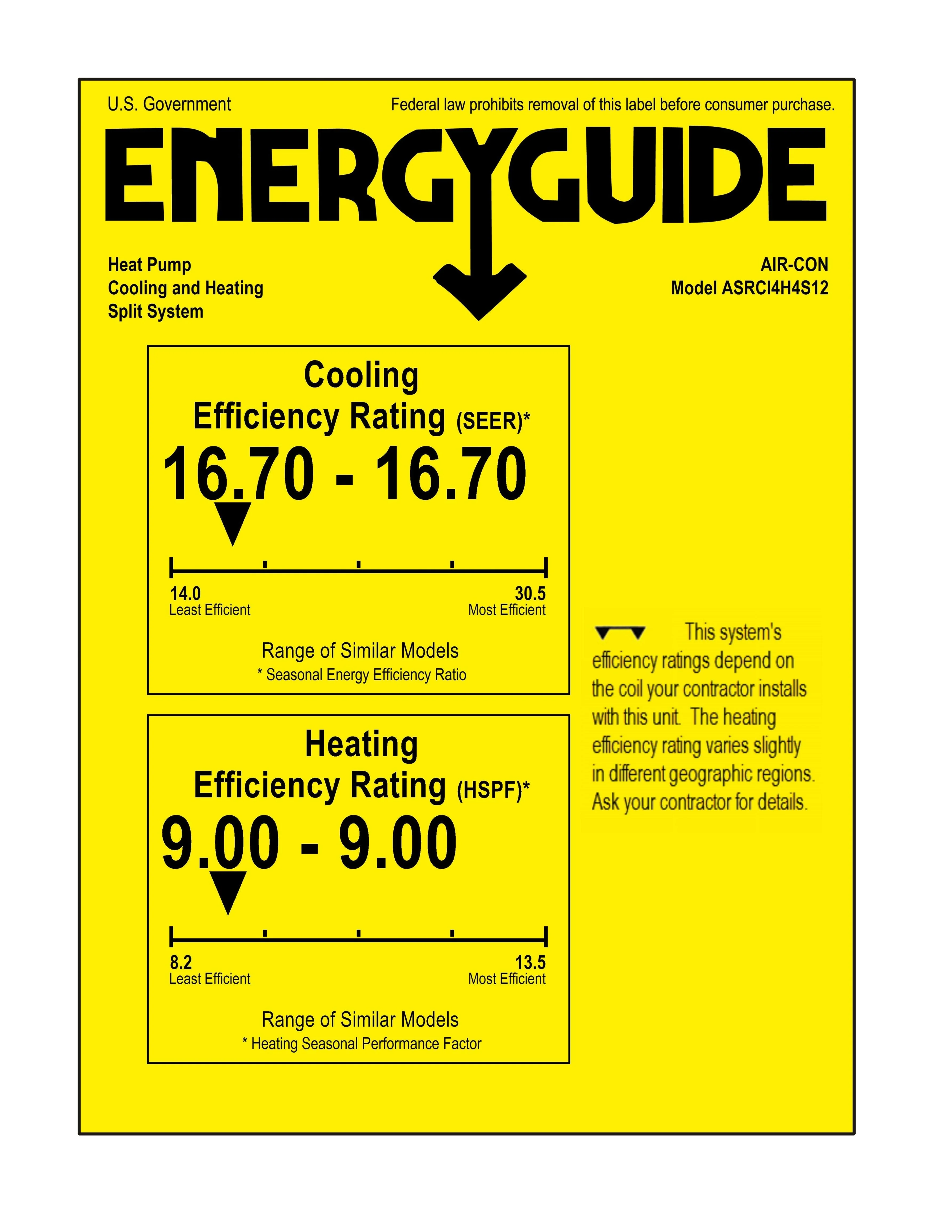 Air-Con Serene Series 12,000 BTU 16.7 SEER Single Zone Ductless Mini-Split Heat Pump System - Image 4