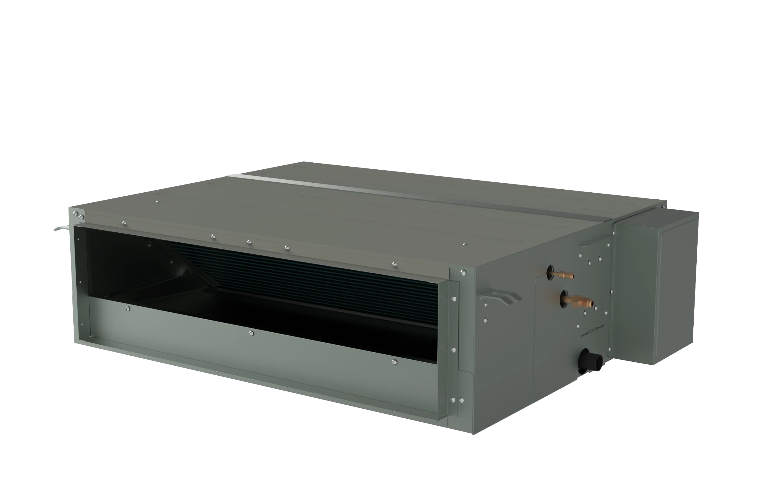 Air-Con Sky Pro Series 24,000 BTU 18 SEER Single Zone Concealed Duct Mini-Split Heat Pump System - Image 3