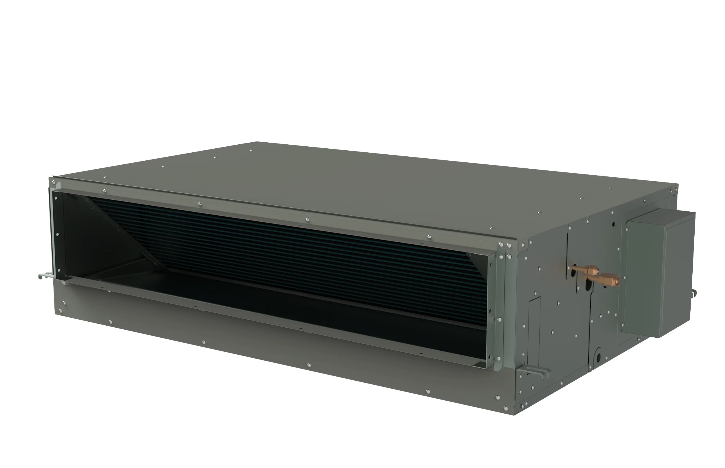 Air-Con Sky Pro Series 36,000 BTU 18 SEER Single Zone Concealed Duct Mini-Split Heat Pump System - Image 3