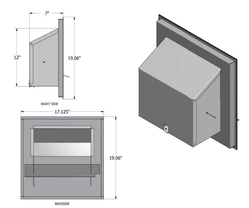 Daikin 25% Motorized Downflow Fresh Air Damper, Large - DDN25MFDPGCHML - Image 2