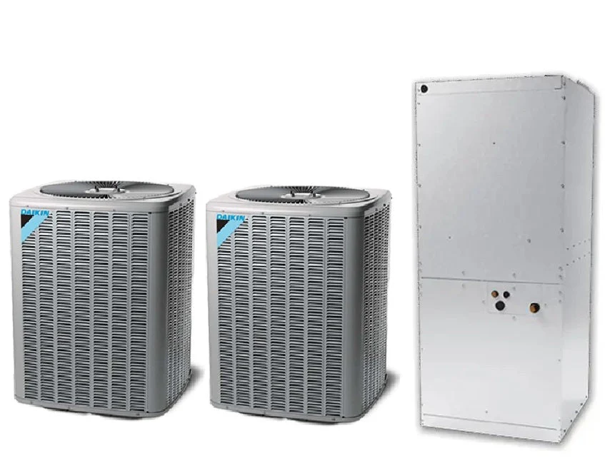Daikin Light Commercial 10 Ton Multi-Positional Air Conditioning Split System with 15kW Heat Kit - 2xDX3SEA6030,DAX12043