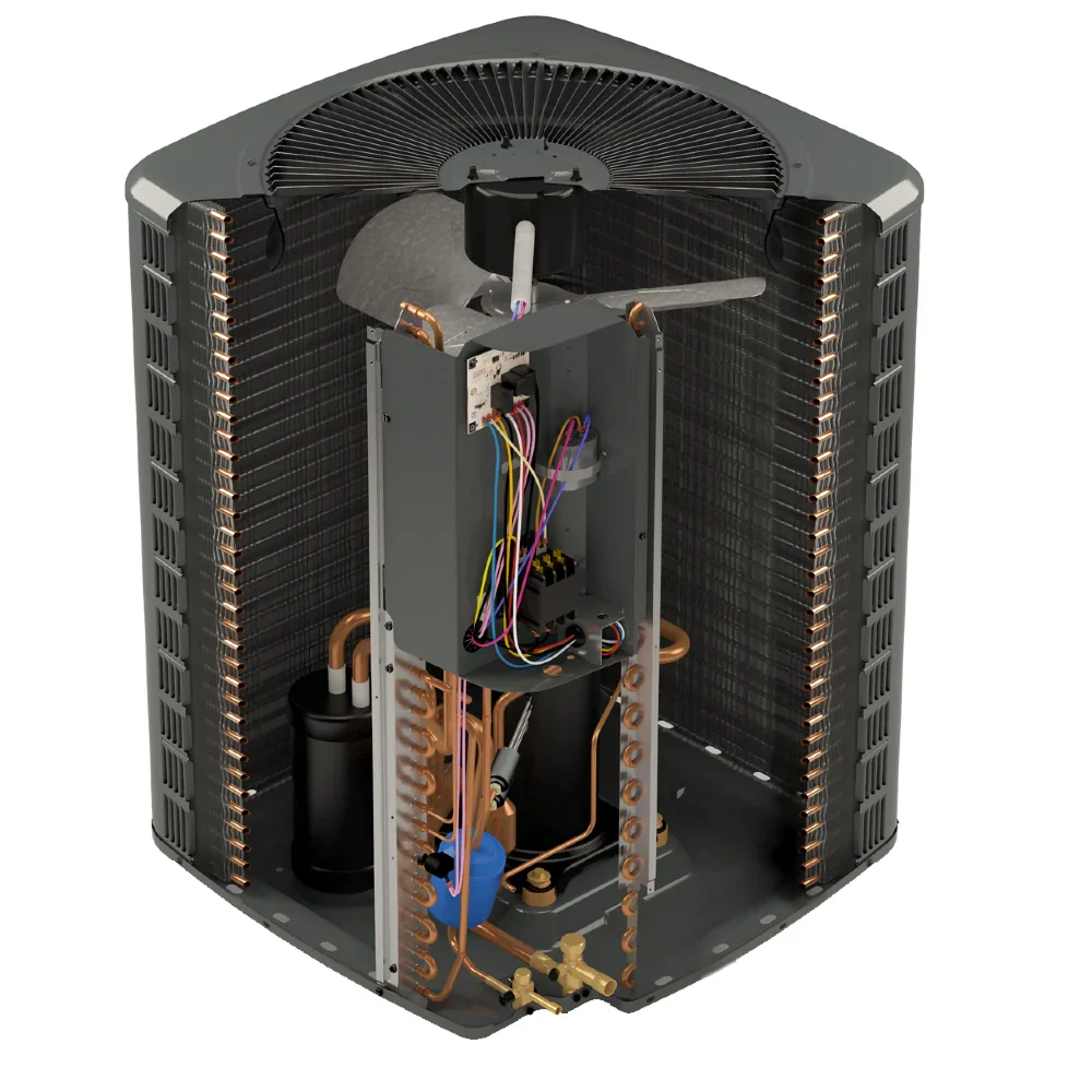 1.5 Ton Up To 14.4 SEER2 Goodman Multi-Family Heat Pump Condenser -GLZS4MA1810 - Image 4