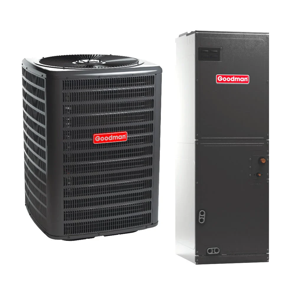 Goodman 3 Ton 14.5 SEER2 R-32 Air Conditioner System Bundle (GLXS4BA3610 + AMST36CU1300)