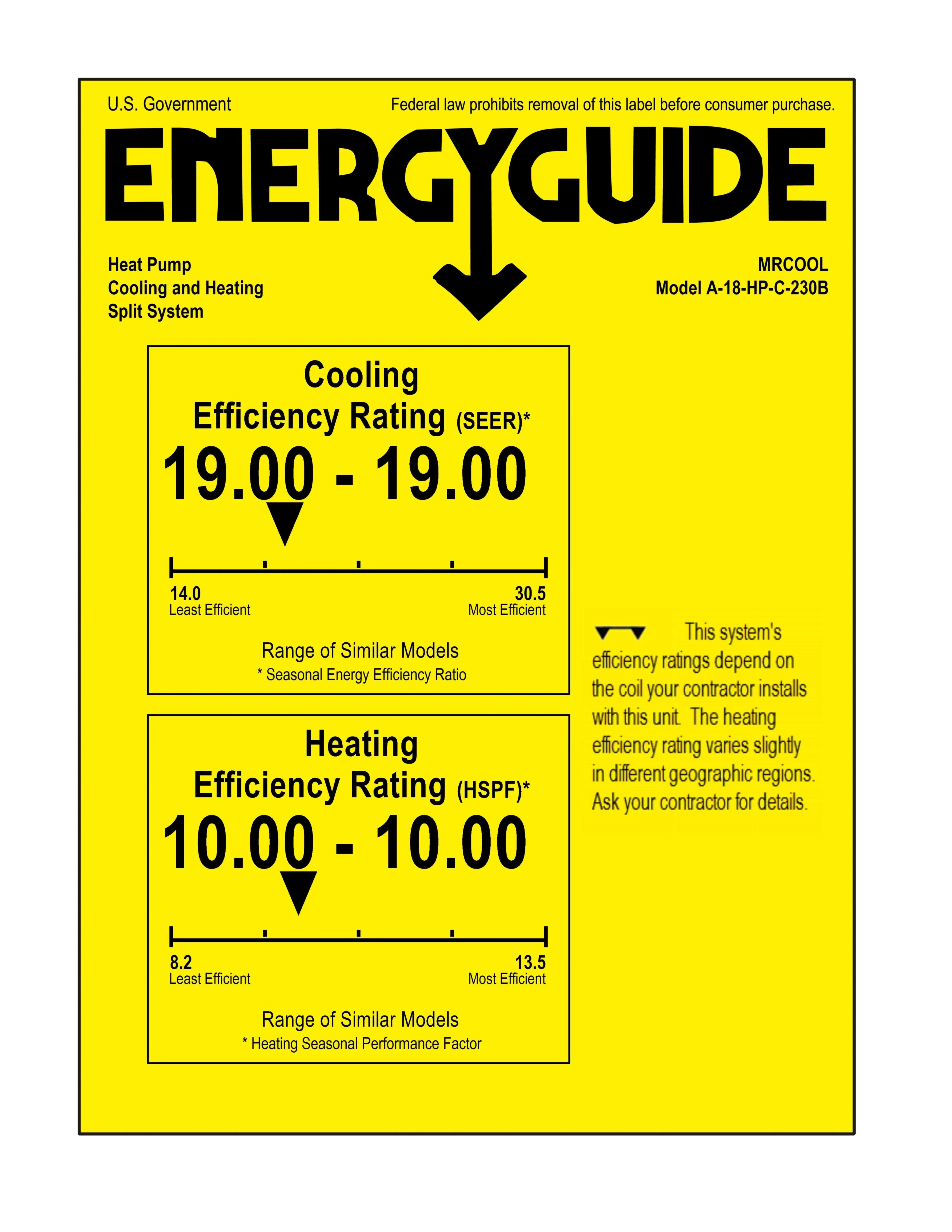 MRCOOL Mini-Split Advantage Series 18,000 BTU 230V Wall Mounted Heat Pump System - Image 6