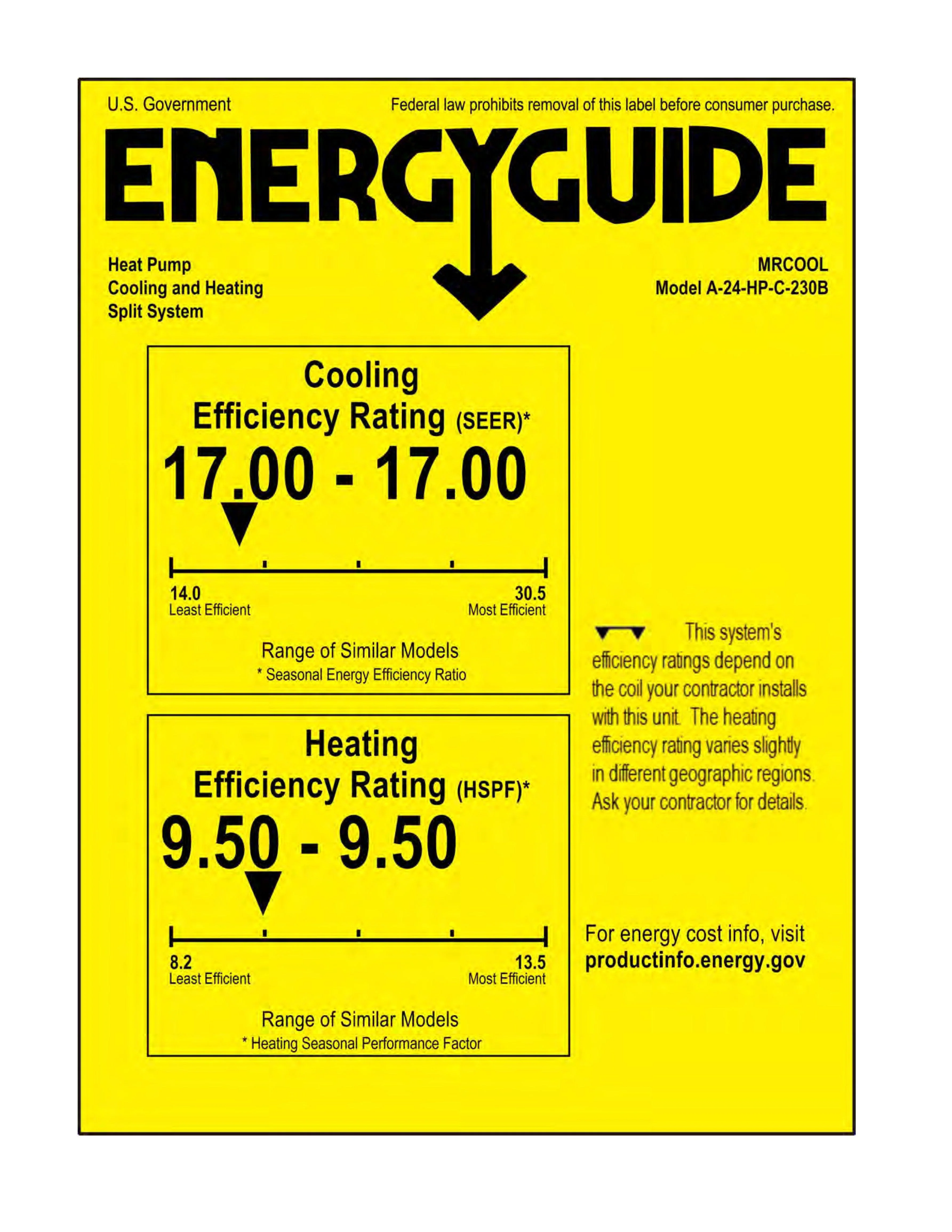 MRCOOL Mini-Split Advantage Series 24,000 BTU 230V Wall Mounted Heat Pump System - Image 6