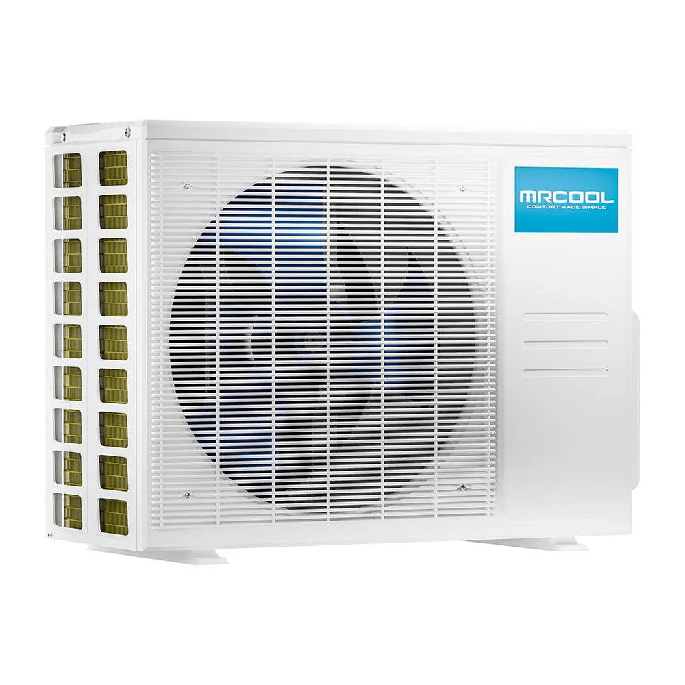 MRCOOL DIY Mini-Split Series 4th Generation 18,000 BTU 2-Zone Wall Mounted 9K+12K Heat Pump System - Image 3