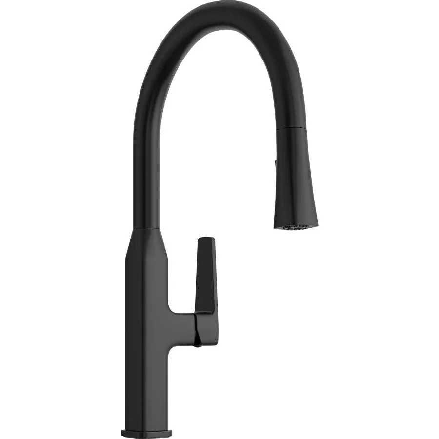 PROFLO Scovin Series Pull Down Matte Black Kitchen Faucet