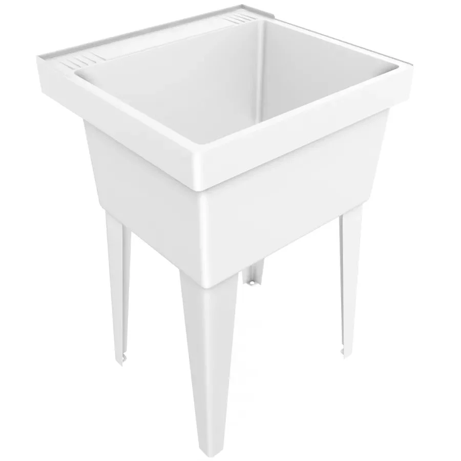 PROFLO Single-Basin Free Standing Laundry Sink